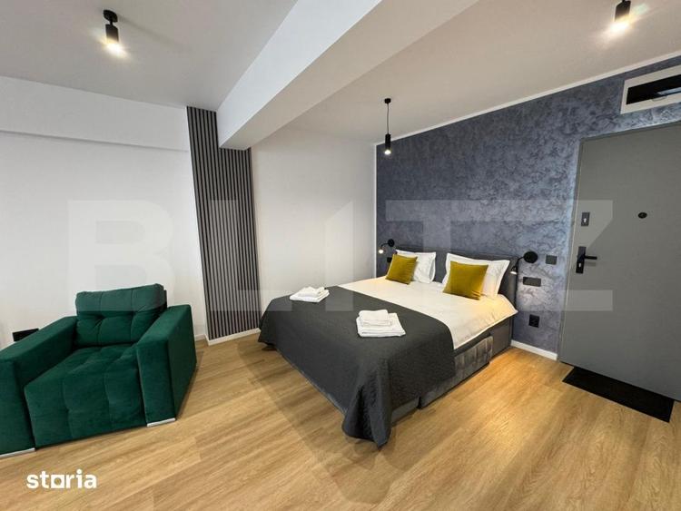 Apartament o camera, LUX, 45 mp, parcare subterana, zona Manastur - 1