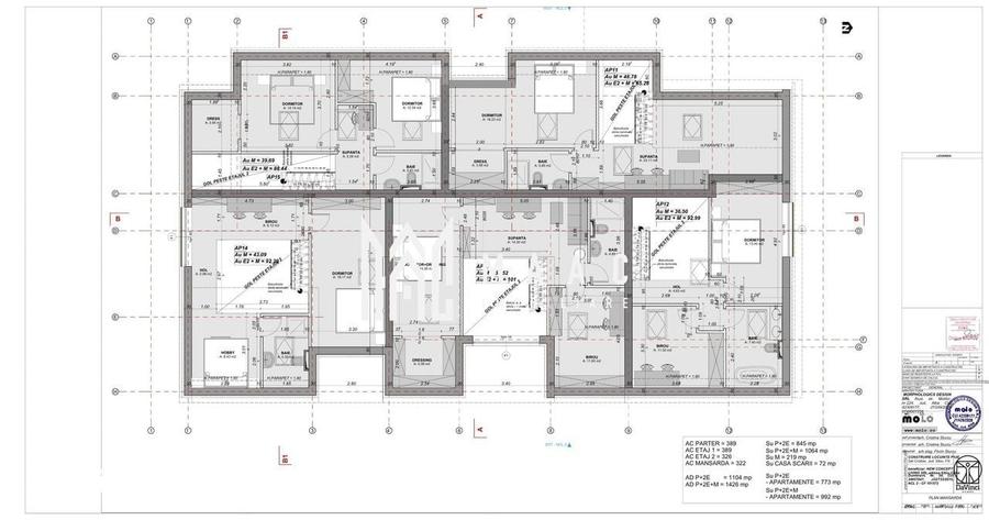 Apartament cu 4 camere în Cristian