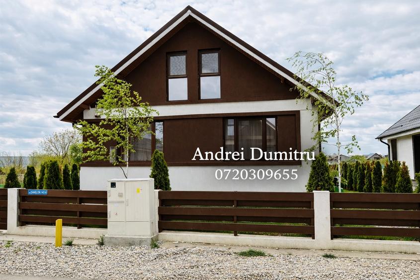 Casă P+M Berceni | 120 mp utili | 4 camere | Teren 412 mp | 2 băi - 4