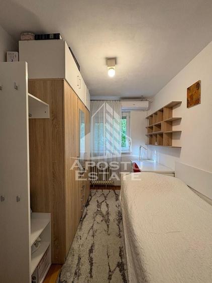 Apartament cu 3 camere semidecomandat, mobilat în Circumvalațiunii