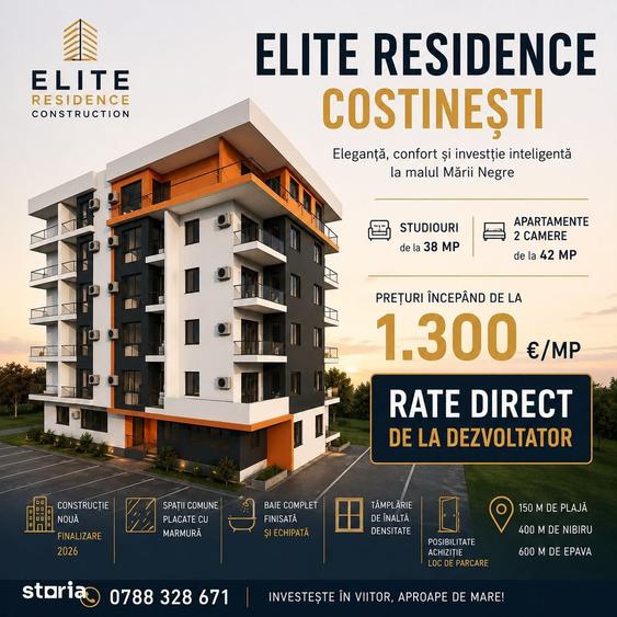 Apartamente si Studiouri Noi in Costinesti | 150 m de Plaja - 10