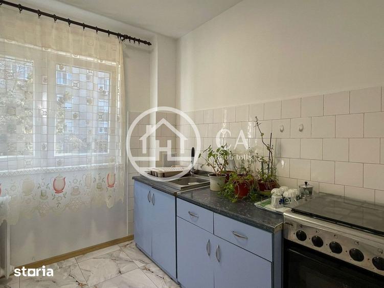 Apartament cu 2 camere semidecomandat în Rogerius