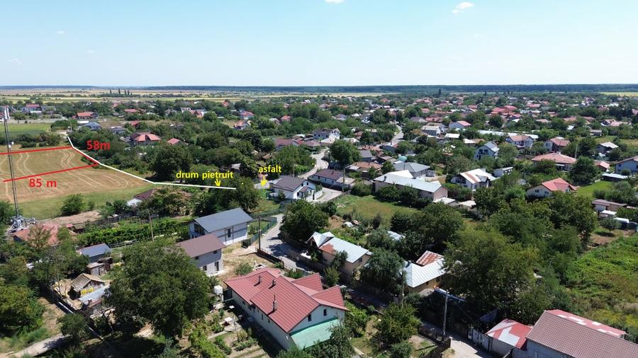 Teren Construcții intravilan de 5000 mp, în Dârza