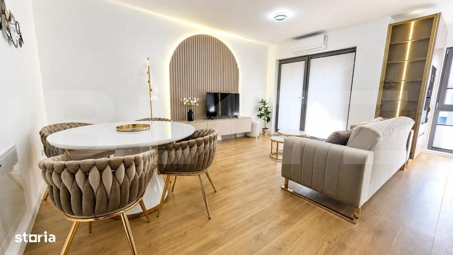 Apartament modern cu 3 camere, 65 mp, parcare subterana, Calea Moldove - 4