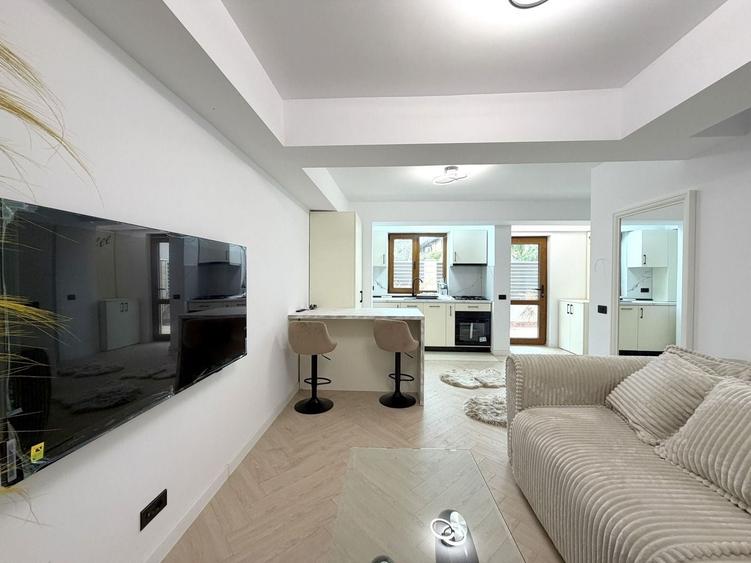 Apartament cu 2 camere semidecomandat, mobilat în Bucureștii Noi