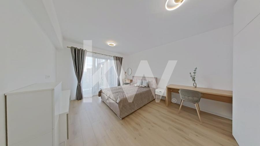 Apartament cu 2 camere decomandat, mobilat în Tractorul