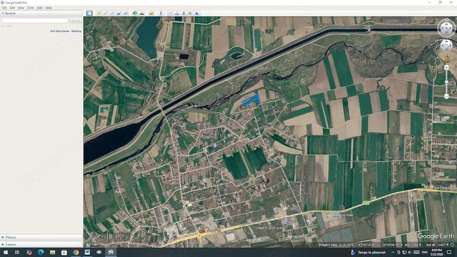 Teren de 4332 mp, în Fughiu