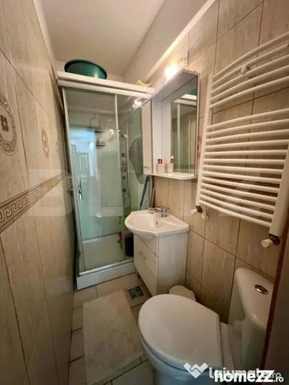 Garsoniera, 38 mp, AC si centrala proprie, parter, zona Cent - Craiova (Dolj) - 1