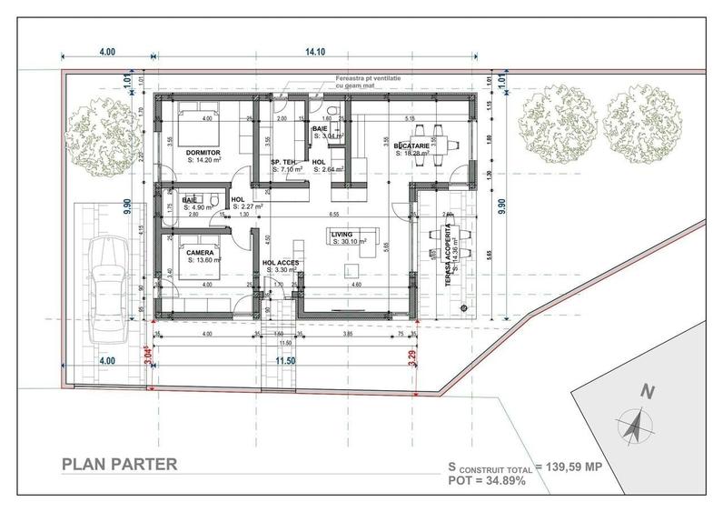 COMISION 0% | Casa individuala Utvin | 129,53 mp utili | Teren 400 mp - 14