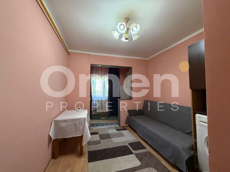Apartament cu 2 camere semidecomandat, mobilat în Decebal