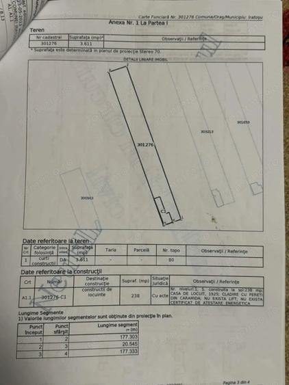 Casă cu 4 camere cu Teren 3611 Mp în Iratoșu