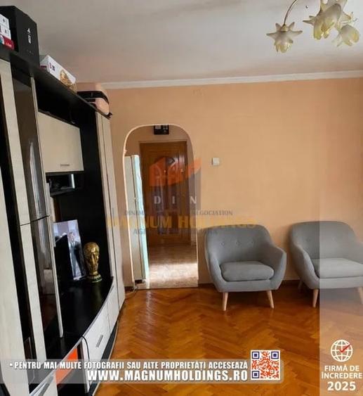 Apartament cu 2 camere semidecomandat, mobilat în Găvana 2