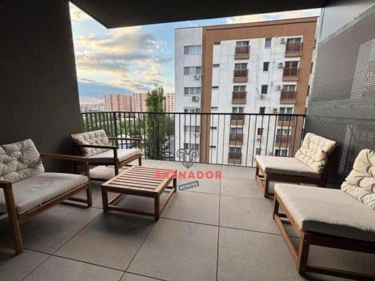 Apartament cu 2 camere, mobilat în Titan