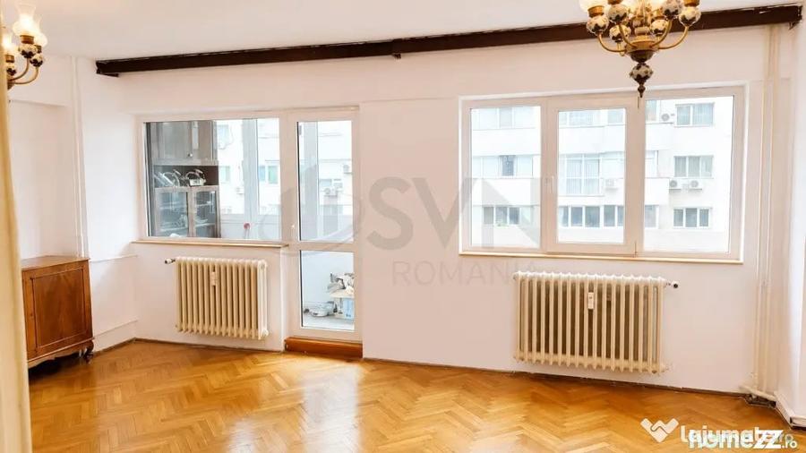 Apartament cu 3 camere decomandat în Dorobanți
