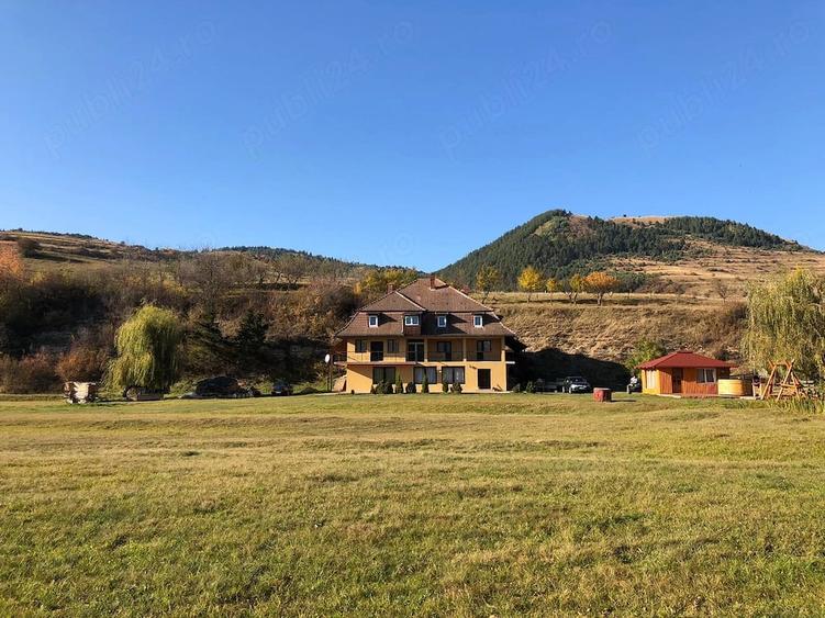 Casă cu 9 camere cu Teren 8233 Mp în Mărgău