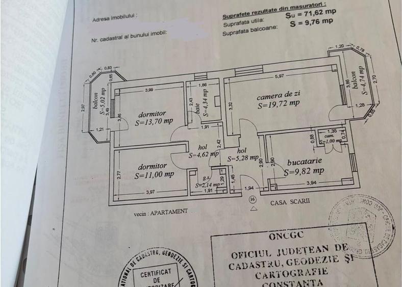 Apartament 3 camere decomandat Gara - 2