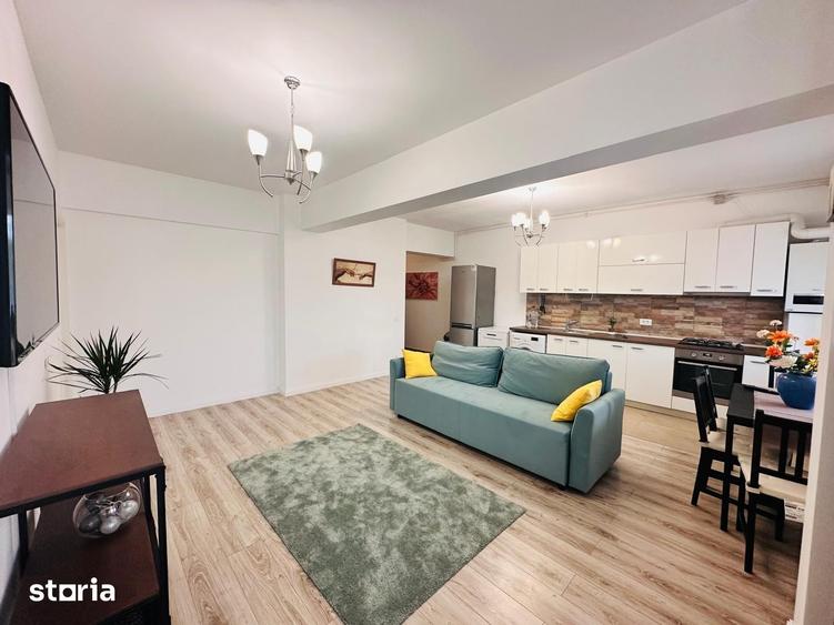 Apartament cu 3 camere semidecomandat, mobilat în Dămăroaia