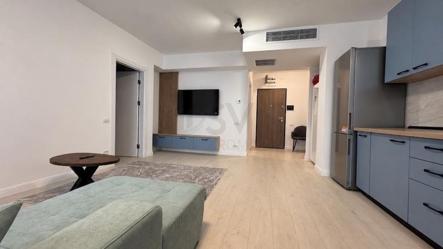 Apartament cu 2 camere semidecomandat, mobilat în Pipera