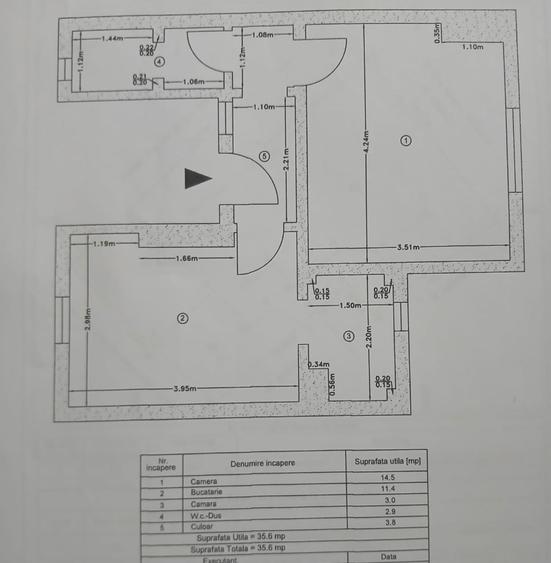 Apartament cu 2 camere decomandat în Pache Protopopescu