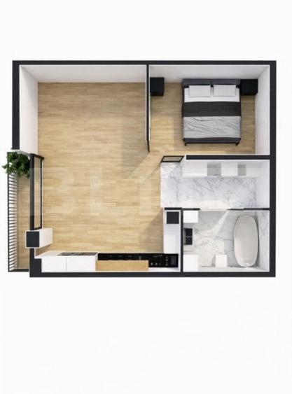 Apartament cu 2 camere în Central