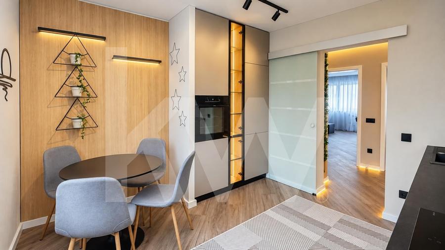 Apartament cu 2 camere decomandat, mobilat în Ștrand