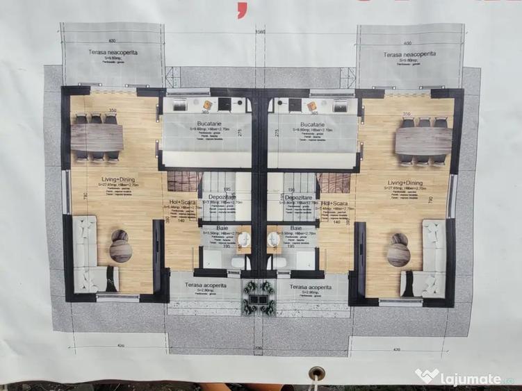 Casă cu 4 camere cu Teren 240 Mp în Berceni