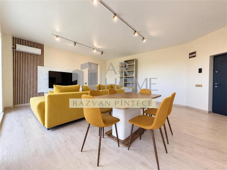 Apartament cu 2 camere semidecomandat, mobilat în Central