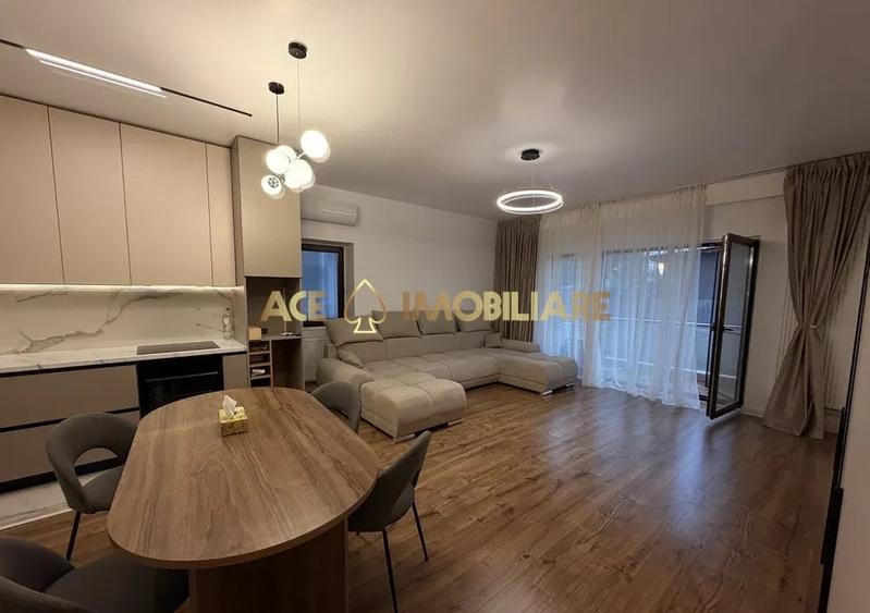 Apartament cu 2 camere semidecomandat, mobilat în Jiului