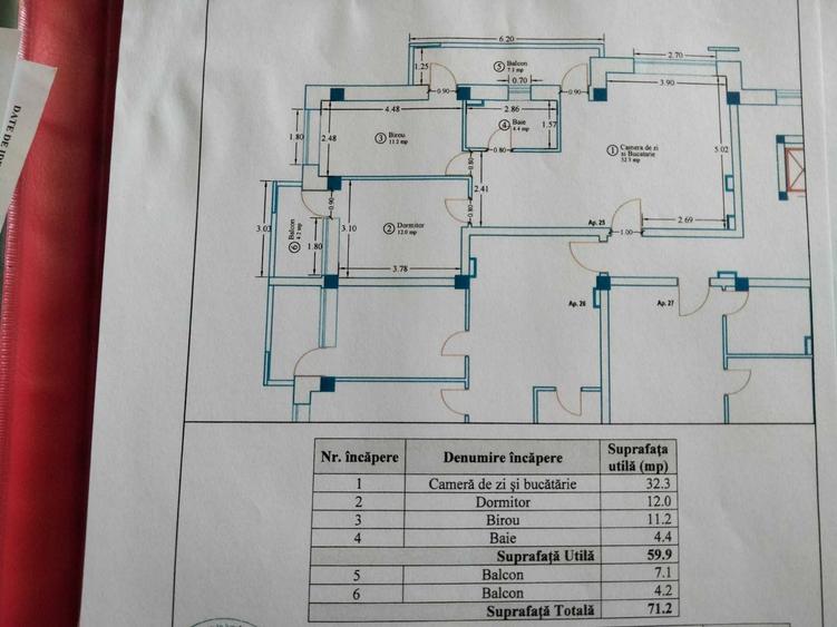 Apartament cu 3 camere decomandat în Lotus
