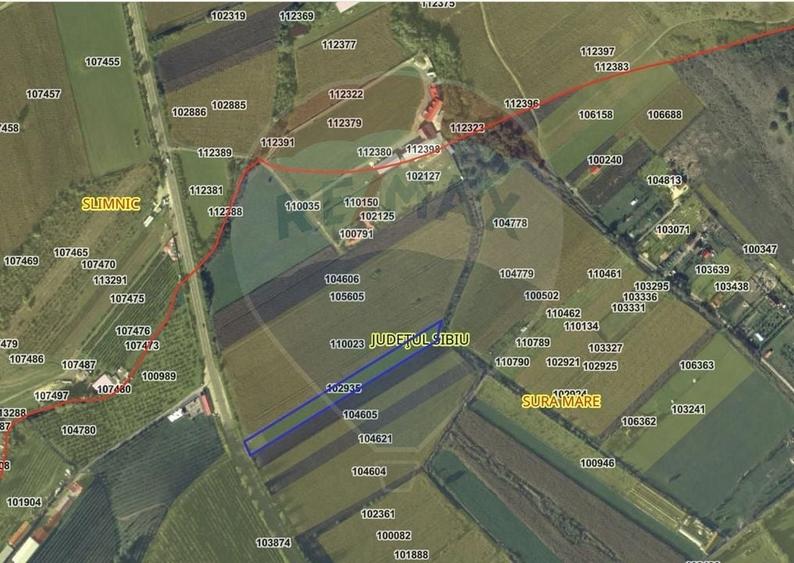 Teren agricol extravilan de 4995 mp, în Șura Mare