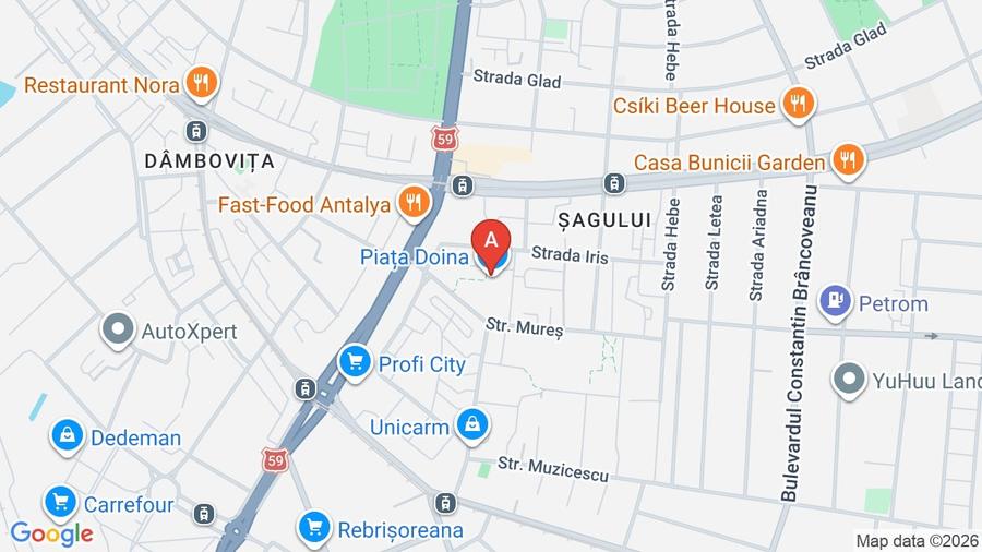 Apartament cu 2 camere decomandat, mobilat în Șagului