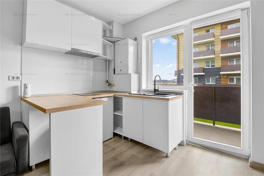 Apartament cu 2 camere decomandat, mobilat în Sânpetru