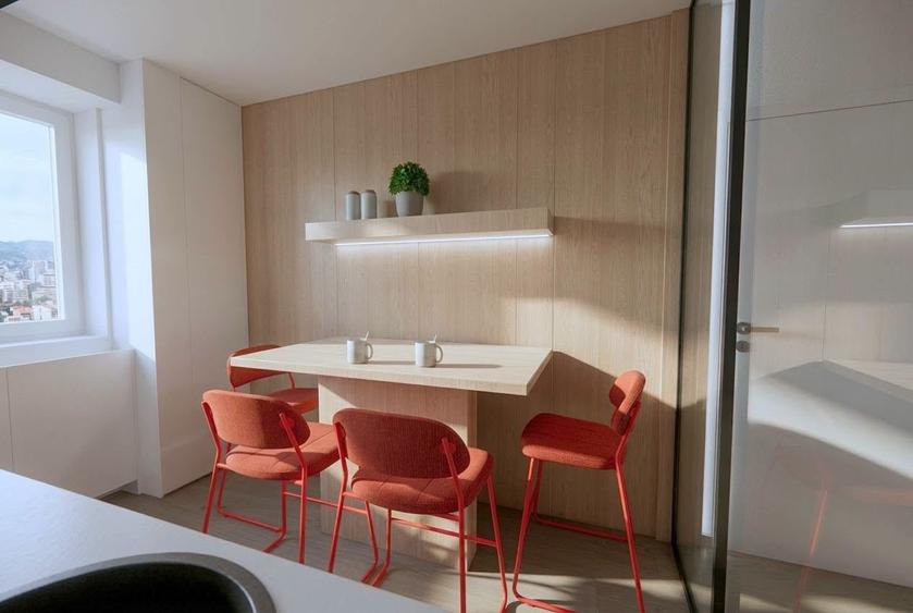Apartament cu 2 camere decomandat, mobilat în Florești