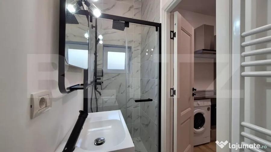 Apartament cu 2 camere decomandat, mobilat în Lunei
