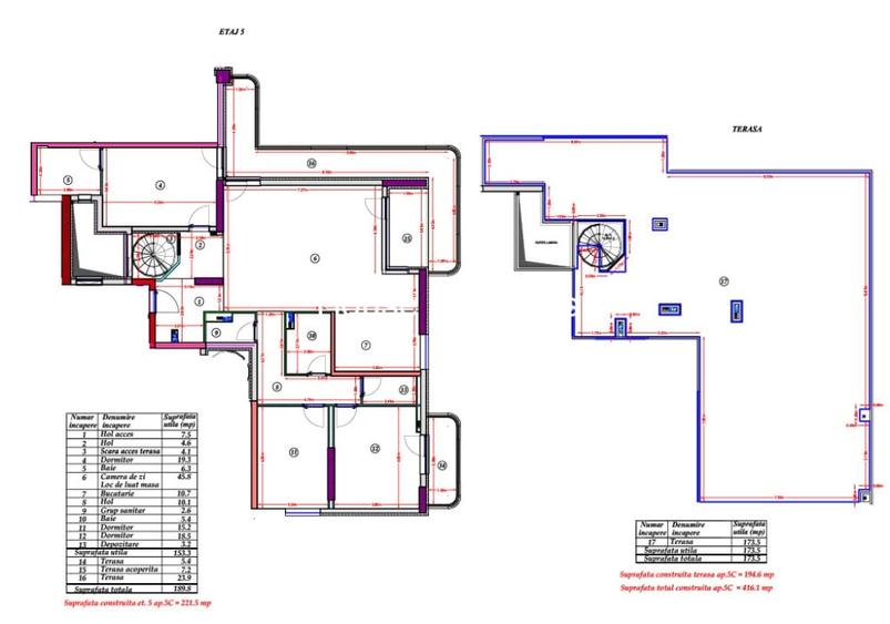 Apartament cu 4 camere, mobilat în Aviației