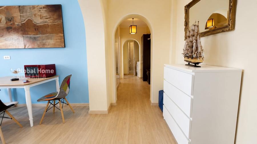 Apartament cu 3 camere decomandat, mobilat în Ștefan cel Mare