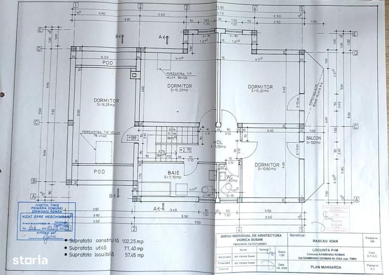 Casă cu 5 camere cu Teren 540 Mp în Sânmihaiu Român