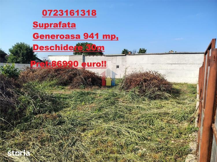 Teren de 941 mp, în Chercea