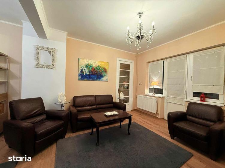 Apartament cu 2 camere semidecomandat în Banu Manta