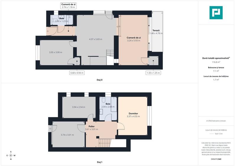Duplex cu 5 camere cu Canalizare în Giroc
