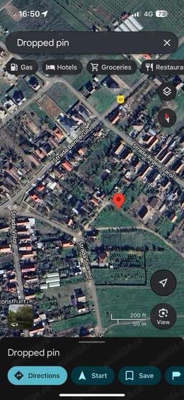 Teren de 980 mp, în Giarmata