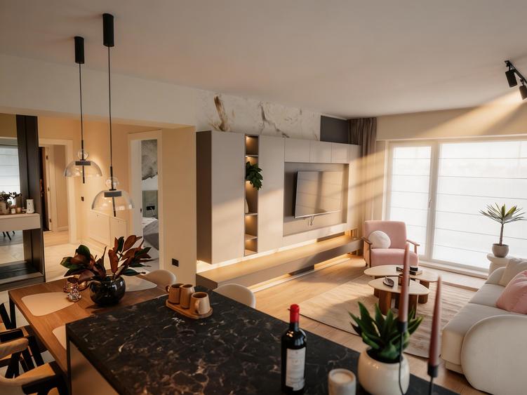Apartament 3 Camere Premium cu Finisaje de Lux | Rezidențial | Comision 0% - 13