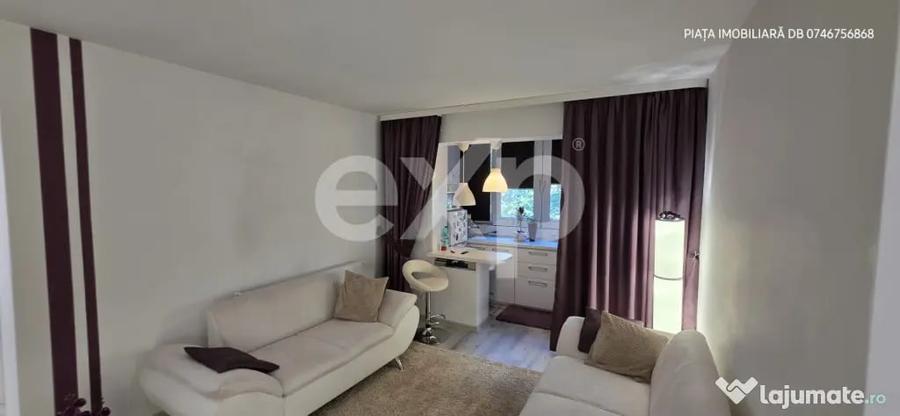 Apartament cu 2 camere semidecomandat în Central