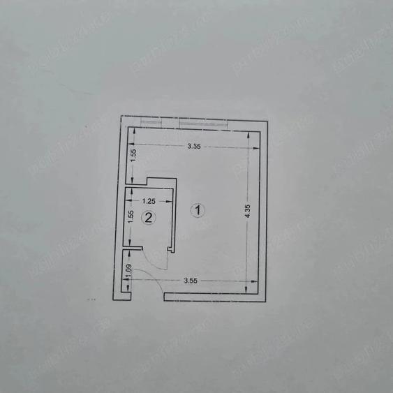 Garsonieră semidecomandată în Prelungirea Ferentari