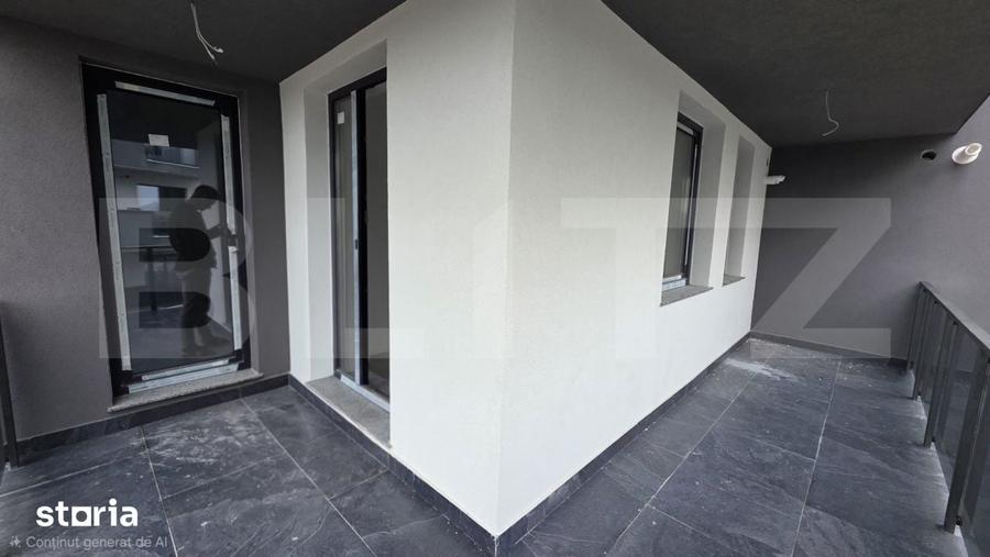 Apartament cu 2 camere semidecomandat în Nord