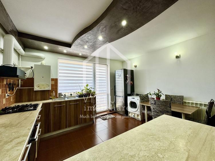 Apartament cu 3 camere semidecomandat, mobilat în Hipodrom 3