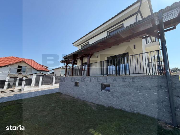 Casa individuala de 120mp, teren 500mp, finisata modern, zona Chinteni - 17