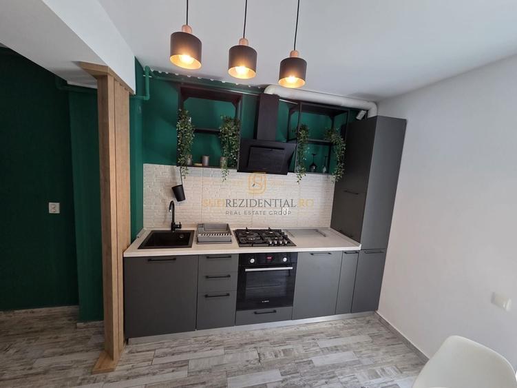 Apartament cu 2 camere decomandat, mobilat în Sud