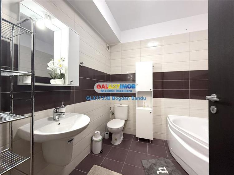 Apartament cu 2 camere semidecomandat, mobilat în Militari