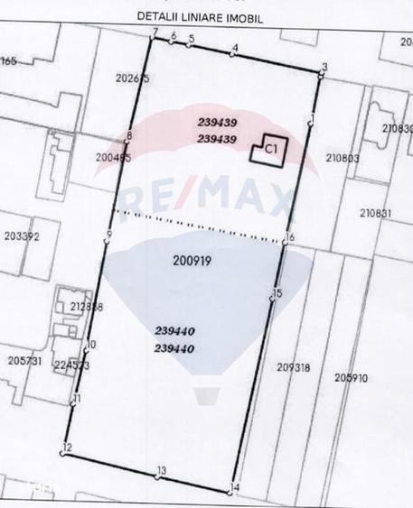 Teren de 2000 mp, în Progresul